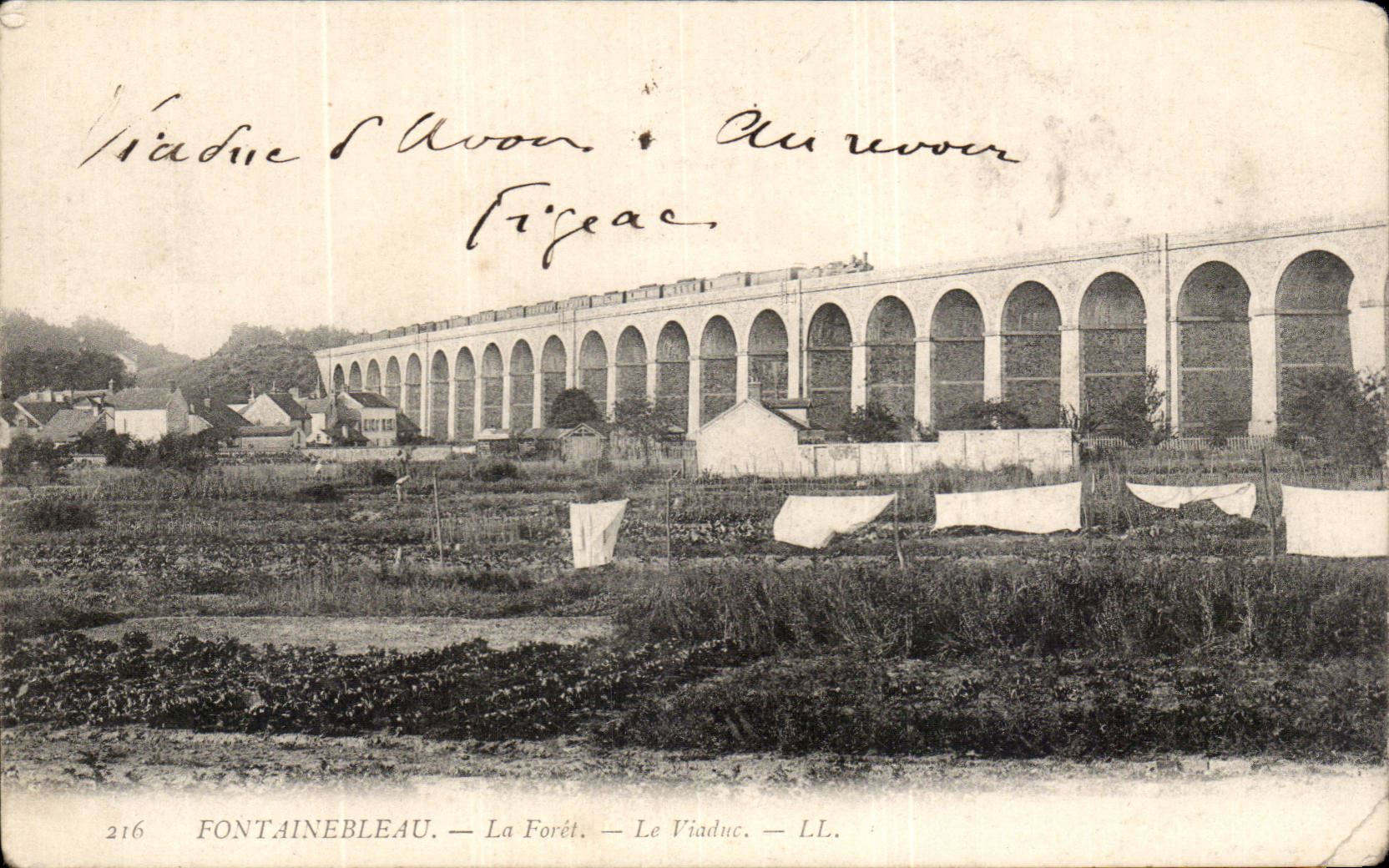 Fontainebleau — La Forêt — Le Viaduc — LL. — N° 216