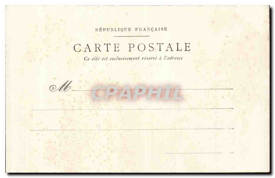 CPA Meaux Hotel de ville — Rückseite