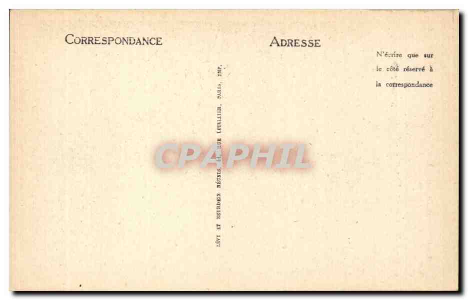 CPA Auxerre La Prefecture Colonnes romanes — Rückseite