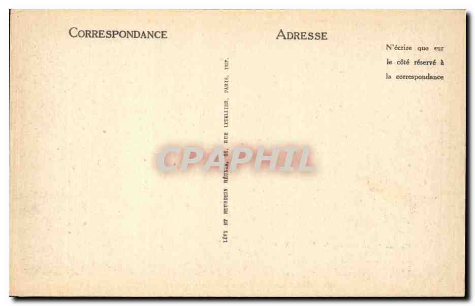 CPA Auxerre Souvenir de l'Yonne — Back