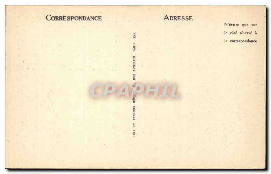 Auxerre CPA La statue de Paul Bert par Peynot statuaire — Verso