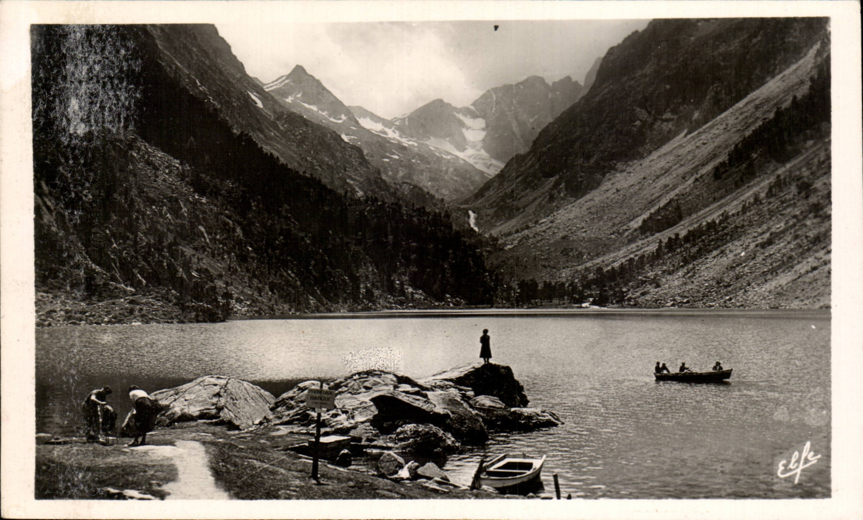 Le Lac de Gaube — Les Hautes Pyrénées — Éditeur LAOUCHE — n°4