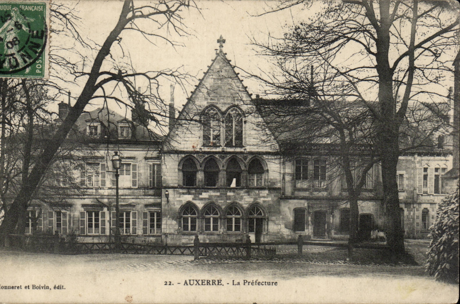 CPA Auxerre La prefecture