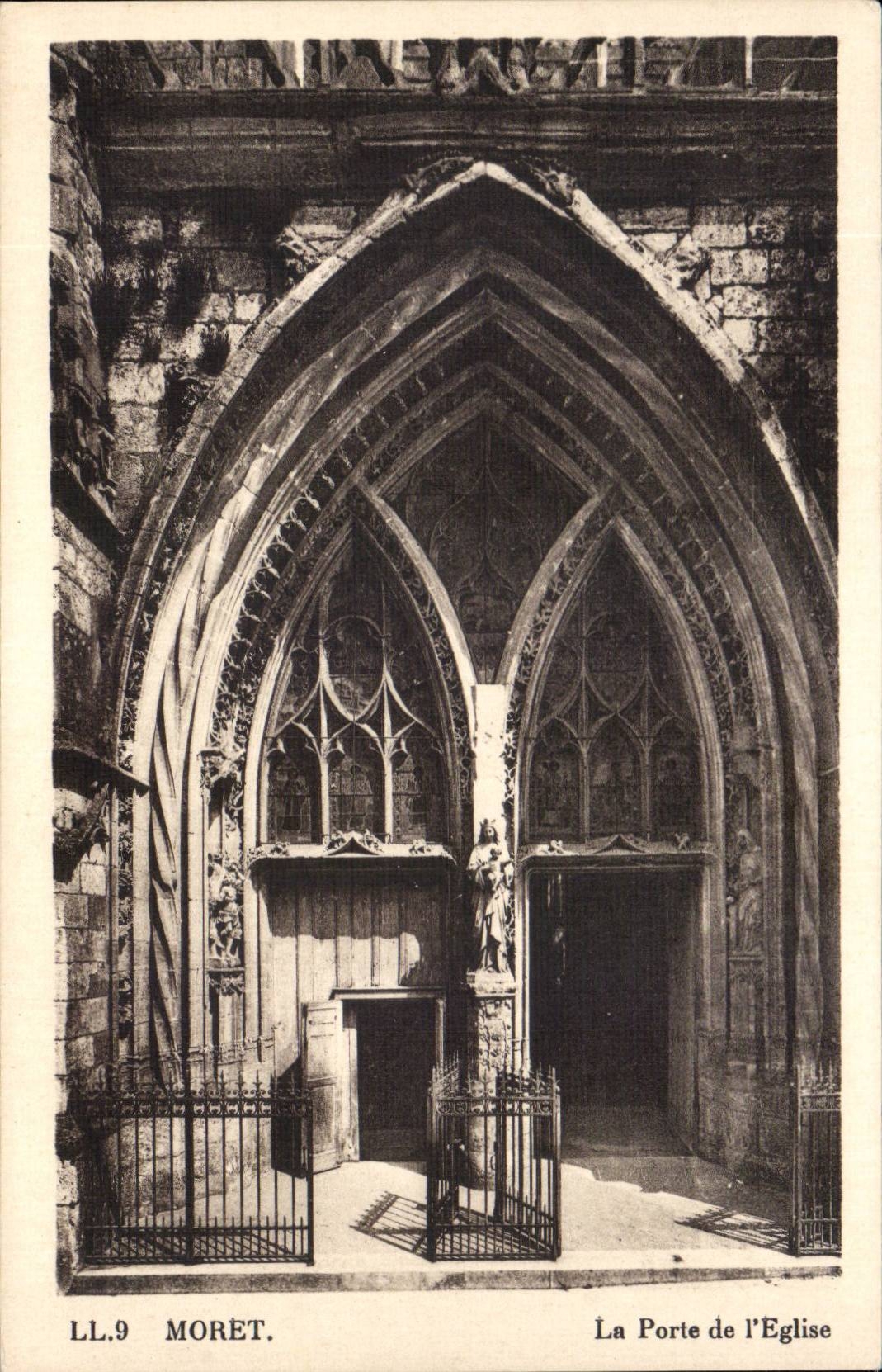 Moret — La Porte de l'Église — LL.9