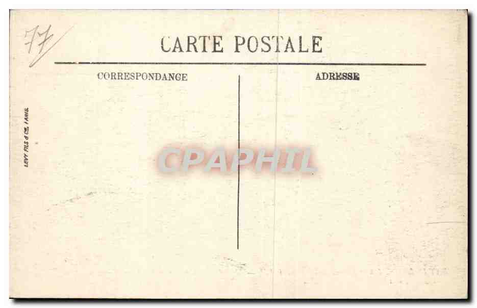 Bataille de la Marne (6-19 Sept. 1914) — Nos Alliés anglais à la Ferté-sous-Jouarre — Visé Paris n° 4 — Reverso
