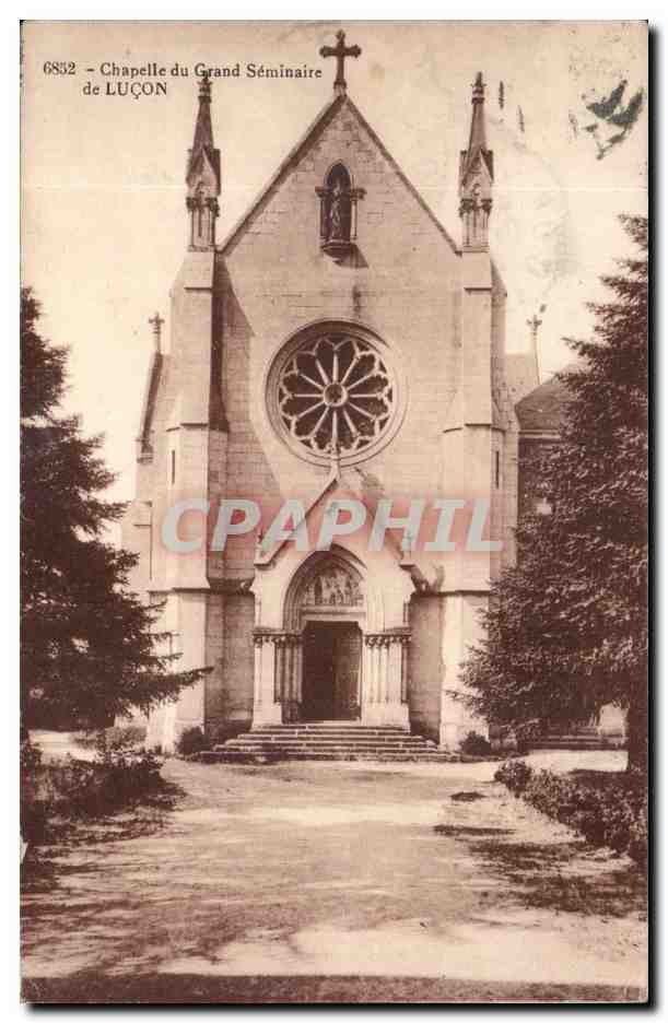 CPA Chapelle du grand seminaire de Lucon