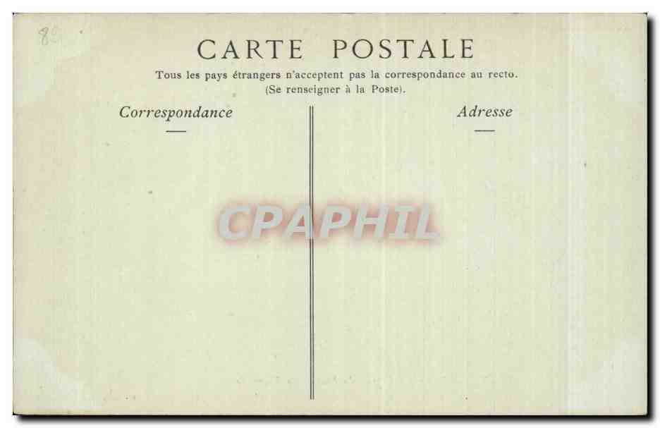 Auxerre CPA Vue generale prise du pont de la Tournelle — Back