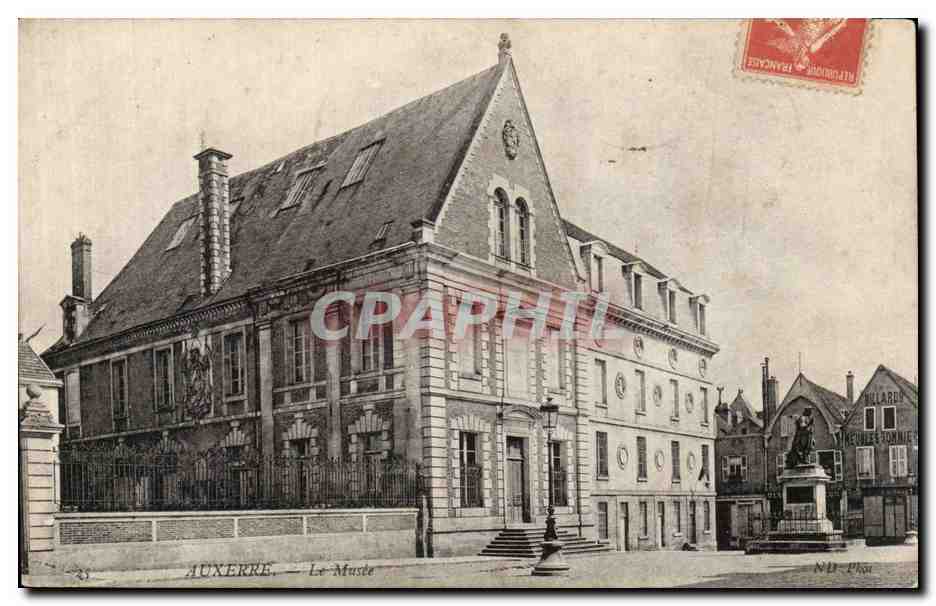 CPA Auxerre Le musee