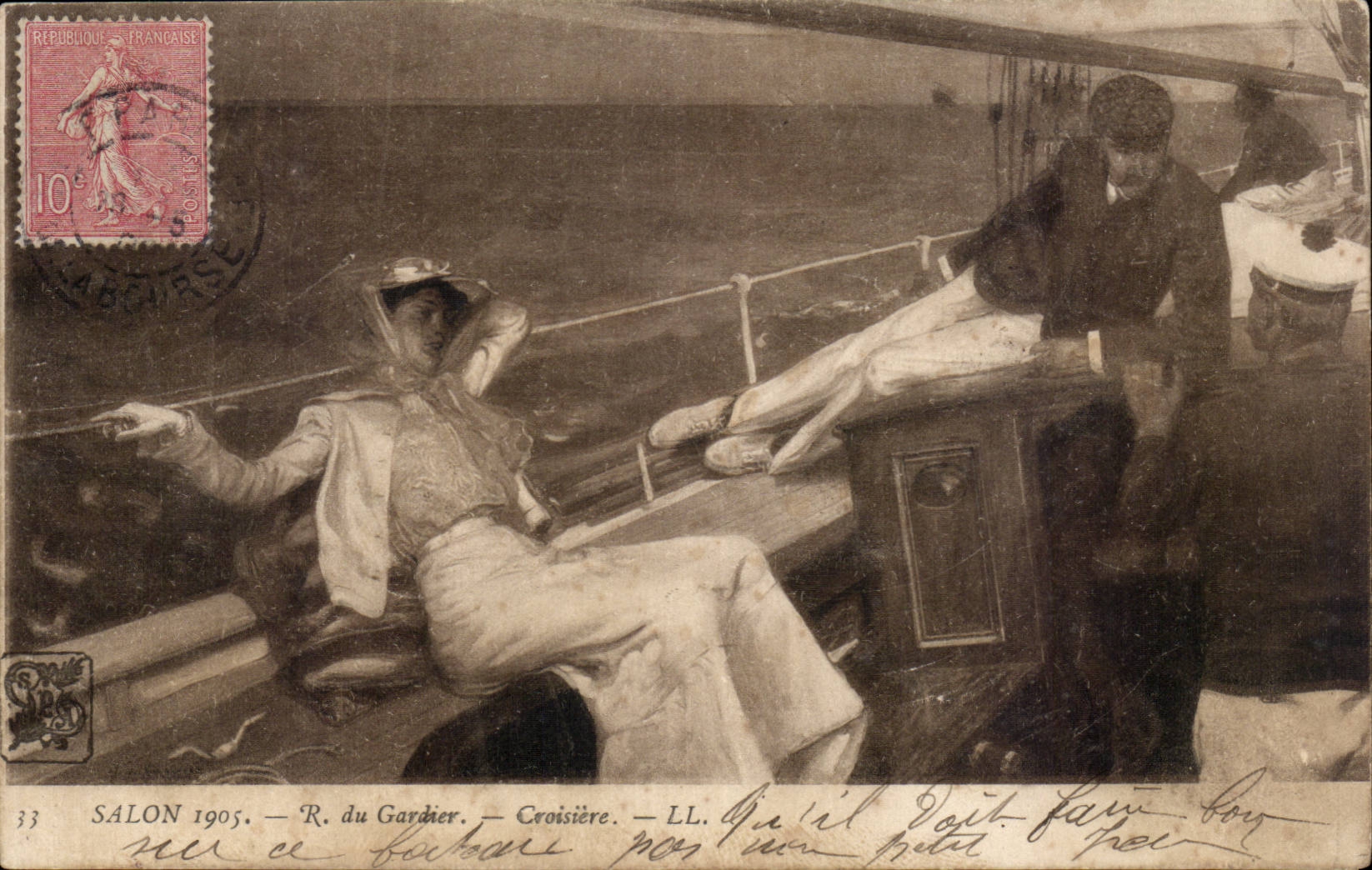CPA Salon 1905 R Du Gardier Croisiere
