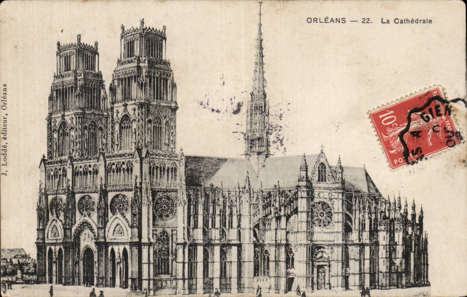 CPA Orleans La cathedrale