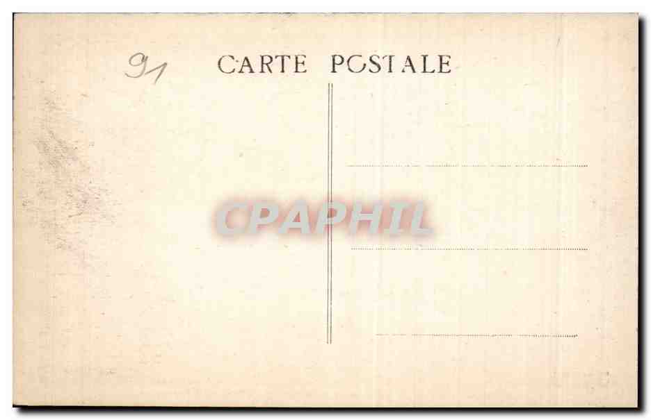 CPA Bellevue Avenue du chateau — Rückseite