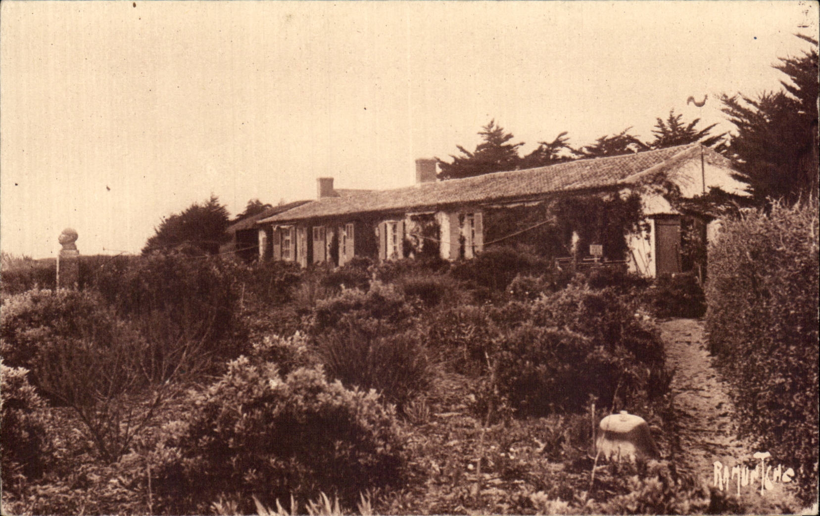 CPA St Vincent du Jard la bicoque de Clemenceau Bel Essat
