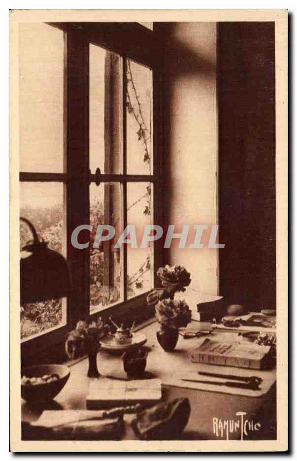 CPA St Vincent du Jard la bicoque de Clemenceau La table de traval Bel Essat