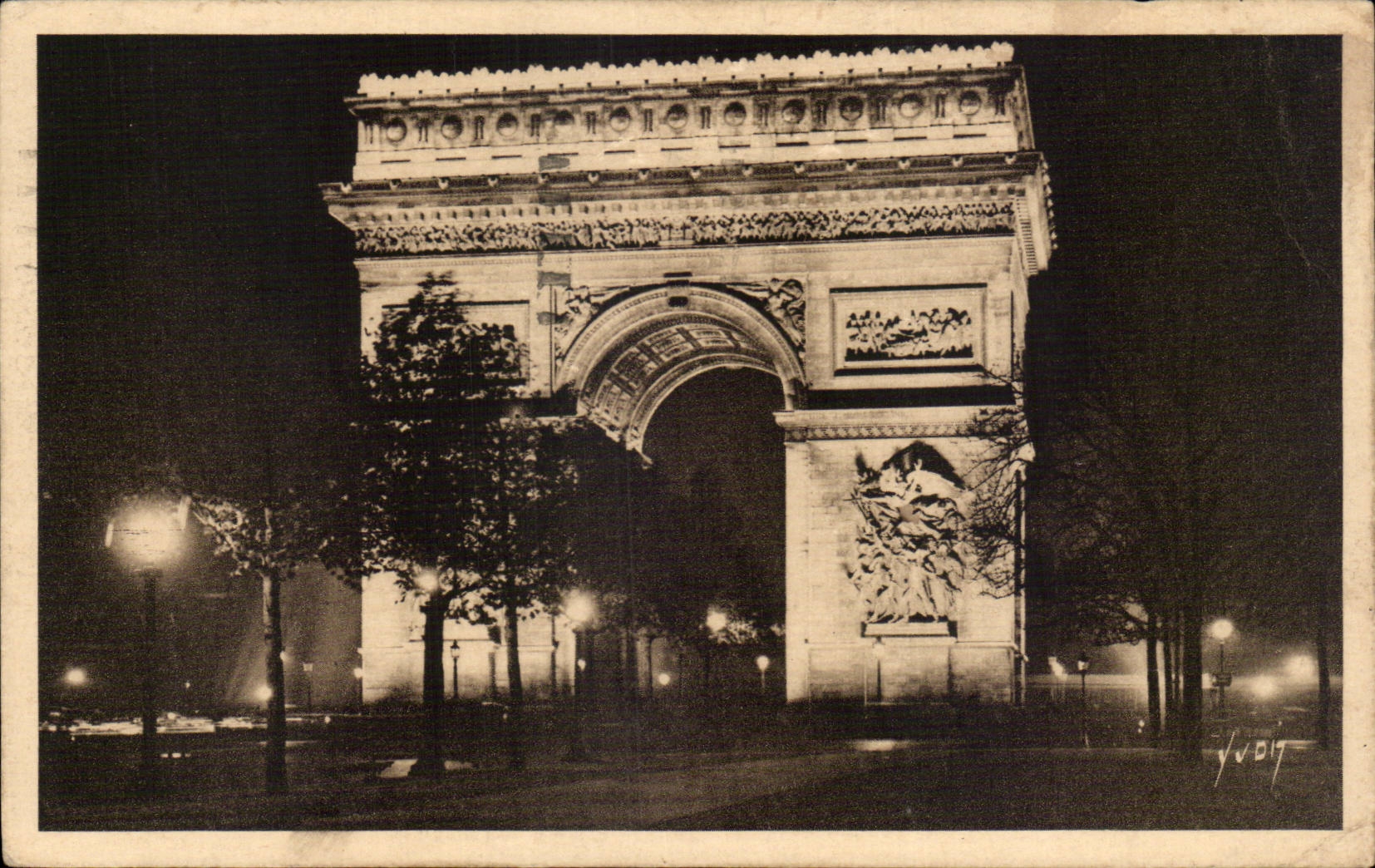Paris CPA Arc de triomphe du Carrousel