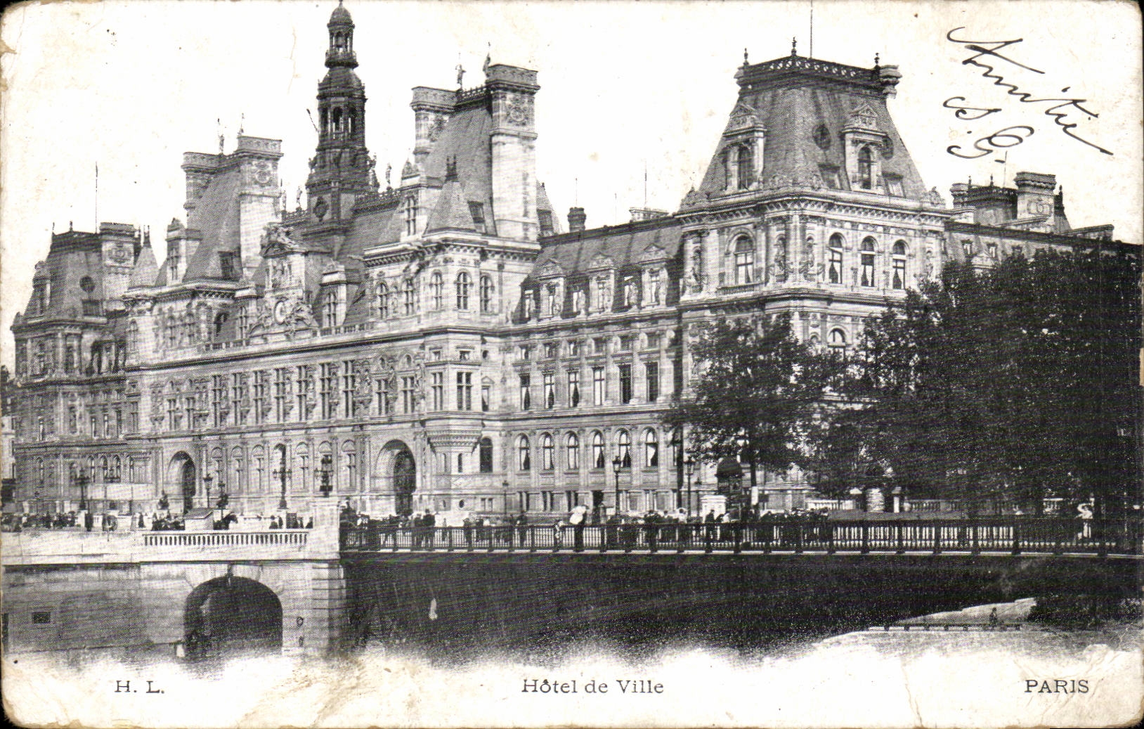 Paris CPA Hotel de ville