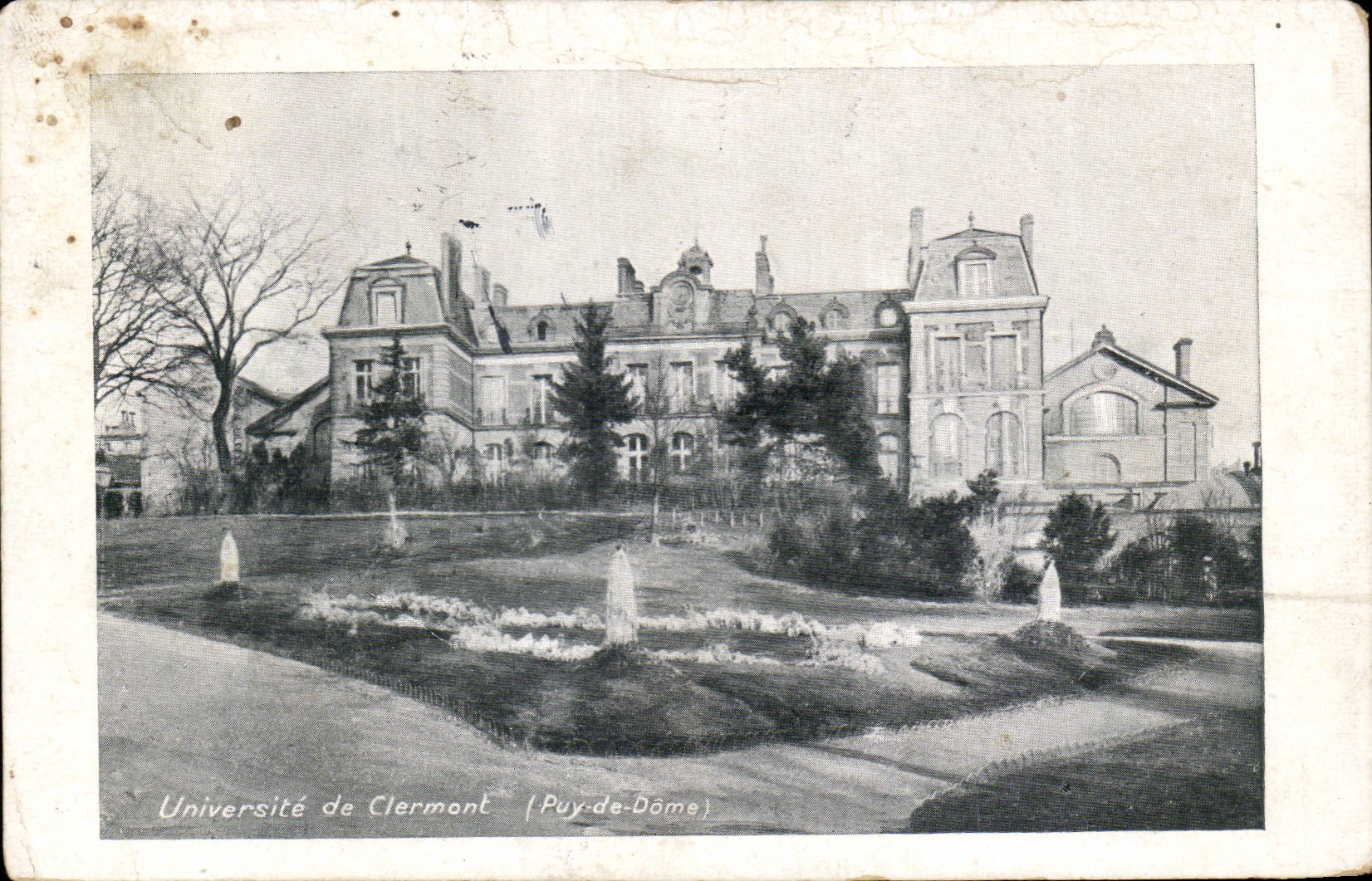 Université de Clermont — Puy-de-Dôme — éditeur inconnu, n° de série non visible