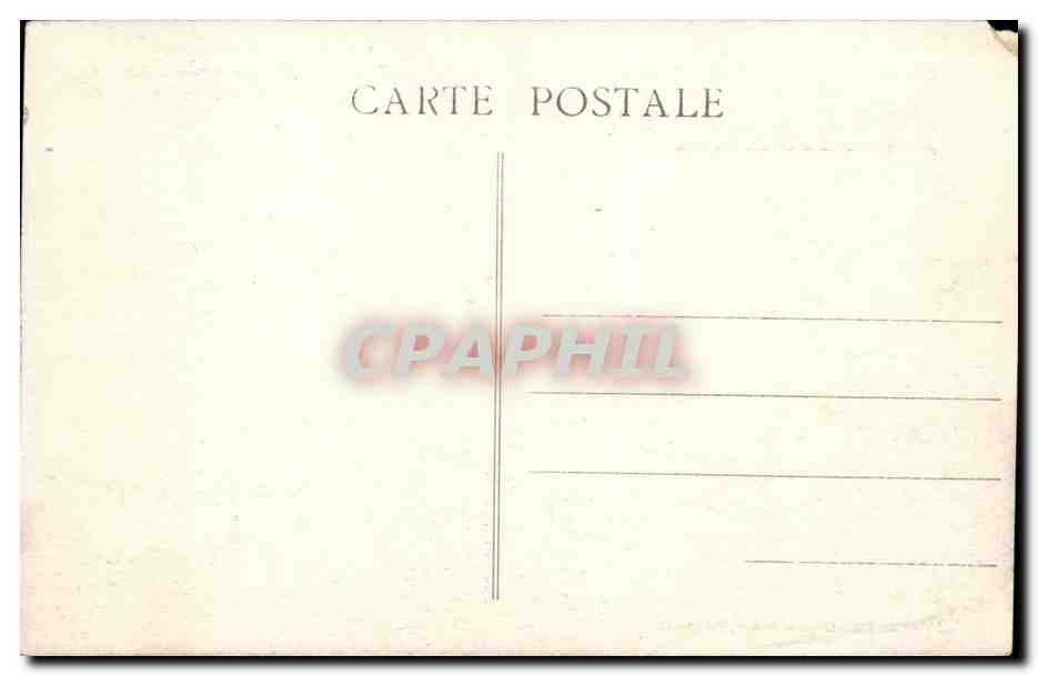 CPA Tresgastel Plage Le pere eternel  — Rückseite