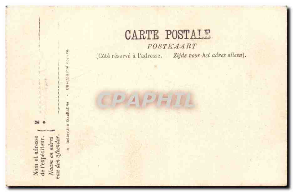 CPA Bonsecours Le'eglise — Rückseite