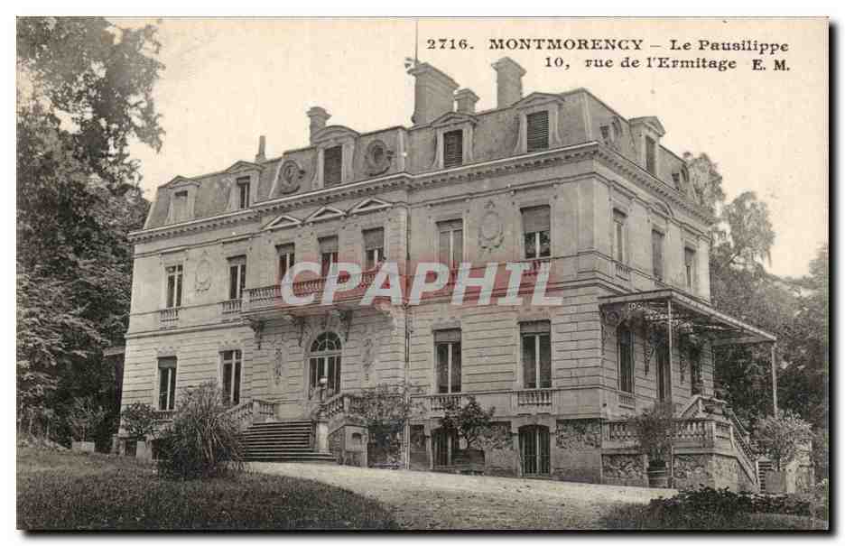 Montmorency — Le Pausilippe, 10, rue de l'Ermitage — E. M. — n° 2716
