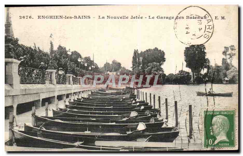 Enghien-les-Bains — La Nouvelle Jetée — Le Garage des Bateaux — E.M. n°2676
