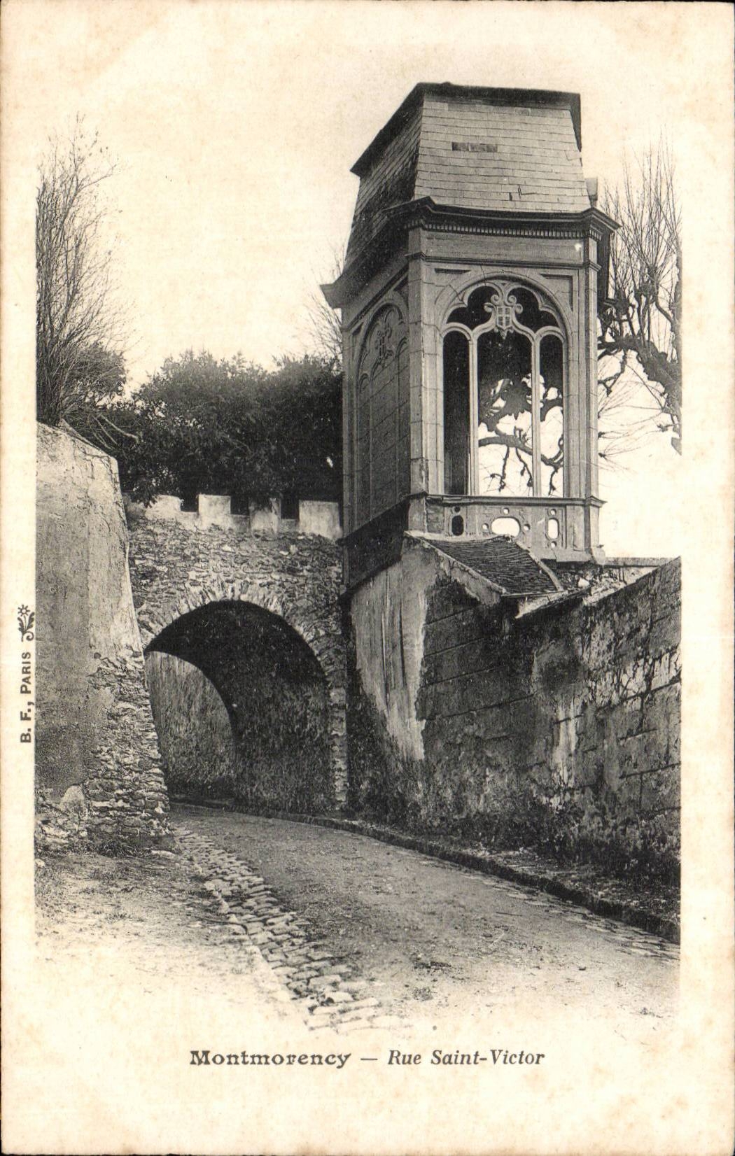 Montmorency — Rue Saint-Victor — B. F., Paris