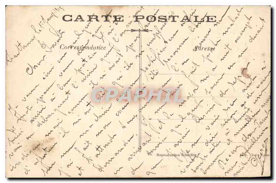 CPA Zouave couche dans l'herbe Militaria  — Rückseite
