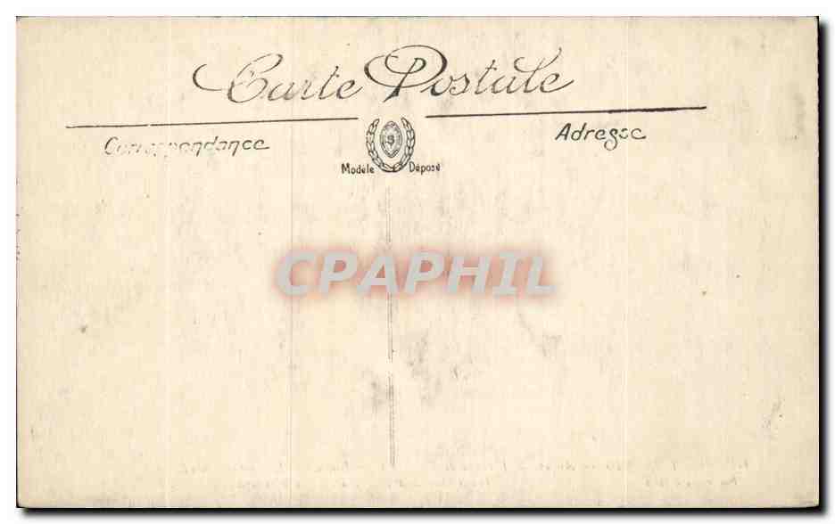CPA Arras Hotel de ville et le beffroi apres la bombardement — Verso