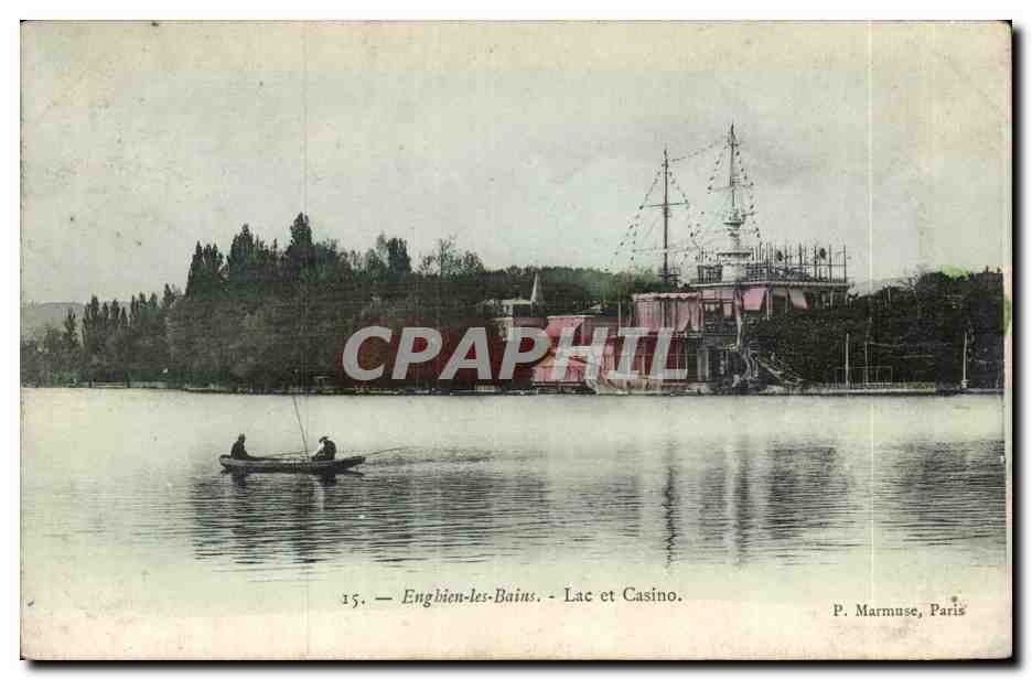 CPA Enghien les Bains Lac et casino