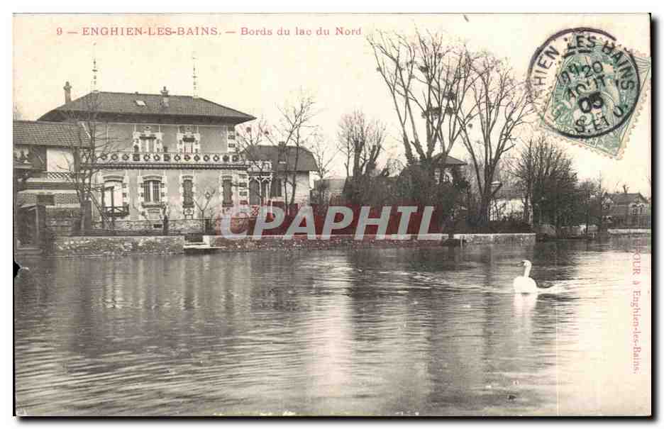Enghien-les-Bains — Bords du lac du Nord — éditeur non identifié, n° de série 9