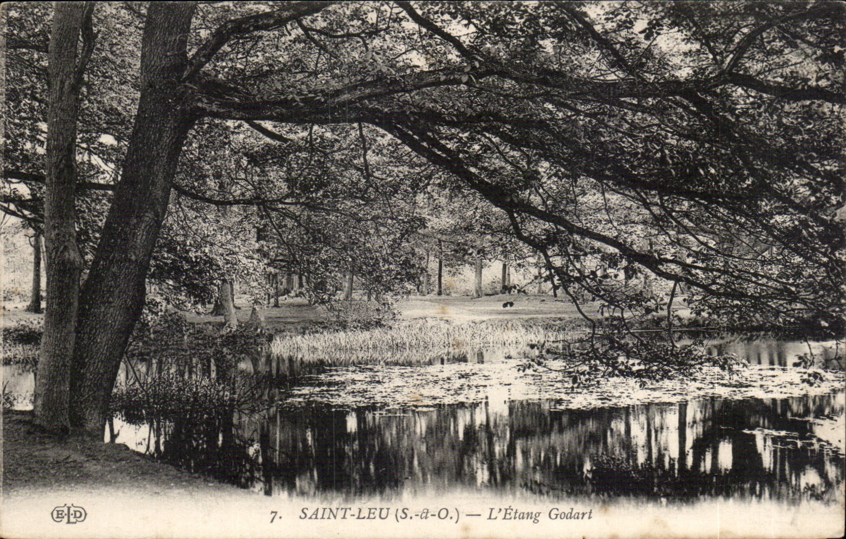CPA Saint Leu L'etang Godart