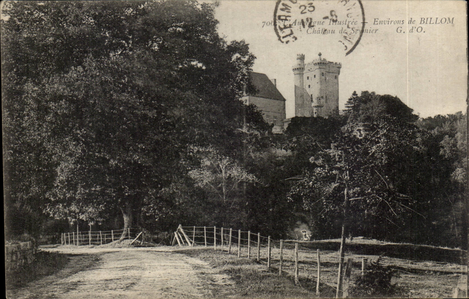 Château de Sévignier — Environs de BILLOM — G. d'O.