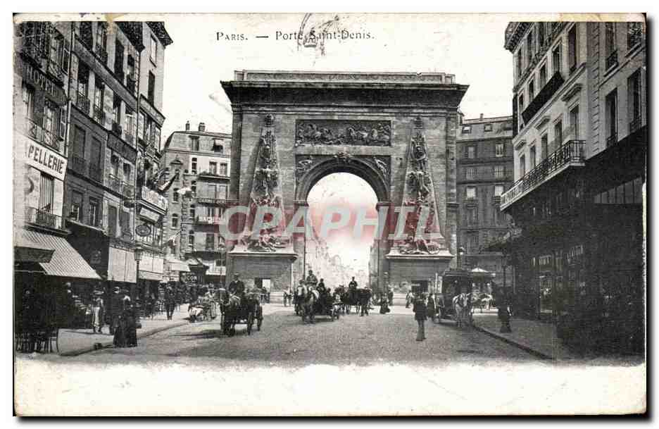 CPA Paris Porte St Denis