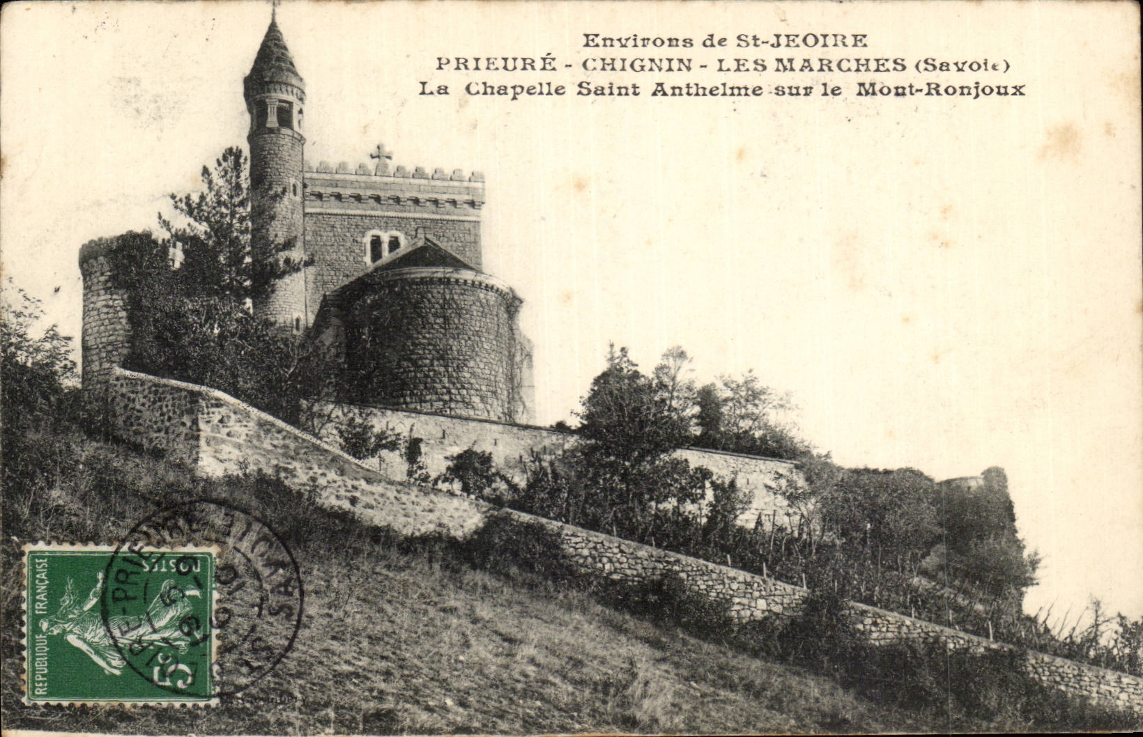 Environs de St Jeoire Prieure Chignin Les Marches La chapelle Saint Anthelme sur le mont Roujoux