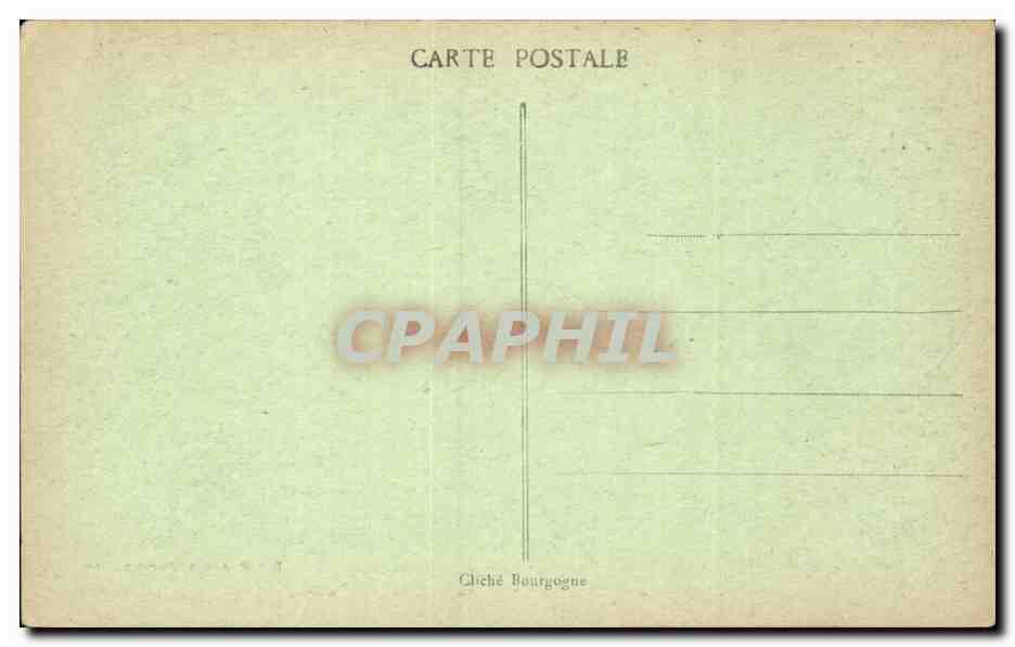 Laon CPA Porte de Soissons et la tour penchee — Rückseite