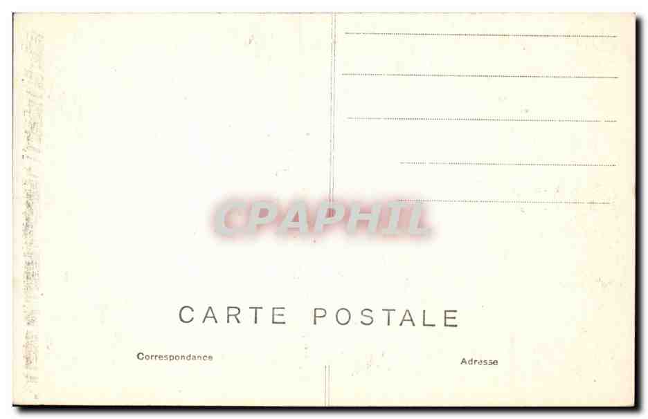 Ansicht des Castello dell'Acqua Felice — A. Vincent, 4 Rue des Beaux-Arts — Paris — Rückseite
