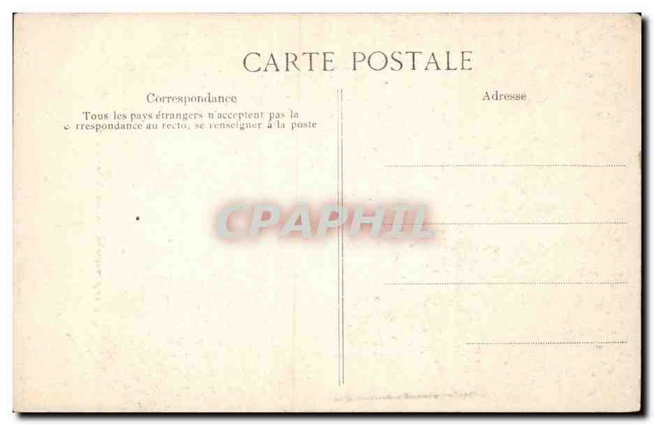CPA Vue artistique Paris Rue des Beaux Arts — Rückseite