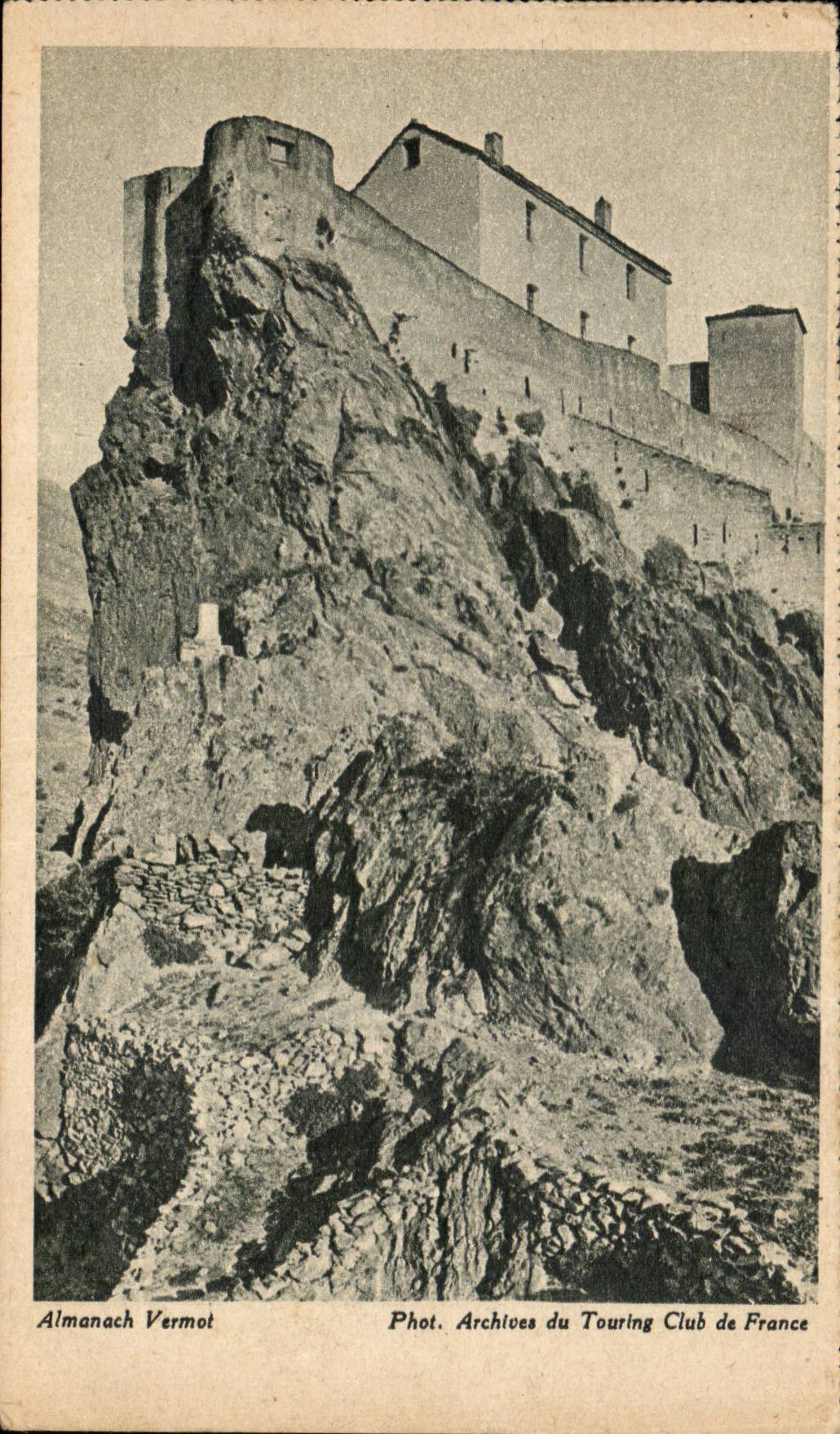 CPA Citadelle de Corte Corse Corsica