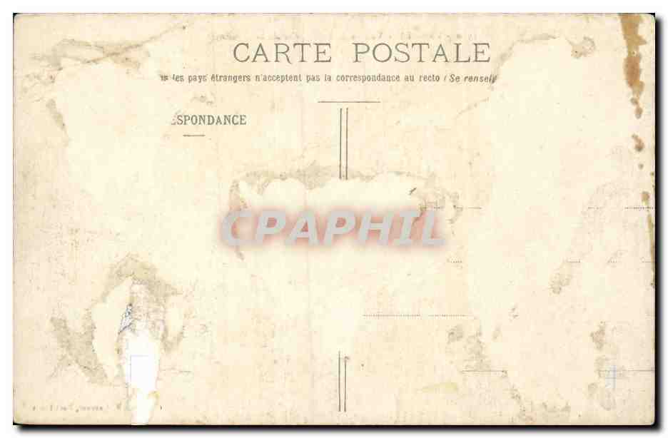 VANNES - Vue de la Ville, prise de la Garenne - Collection H. Laurent, Port-Louis — Verso