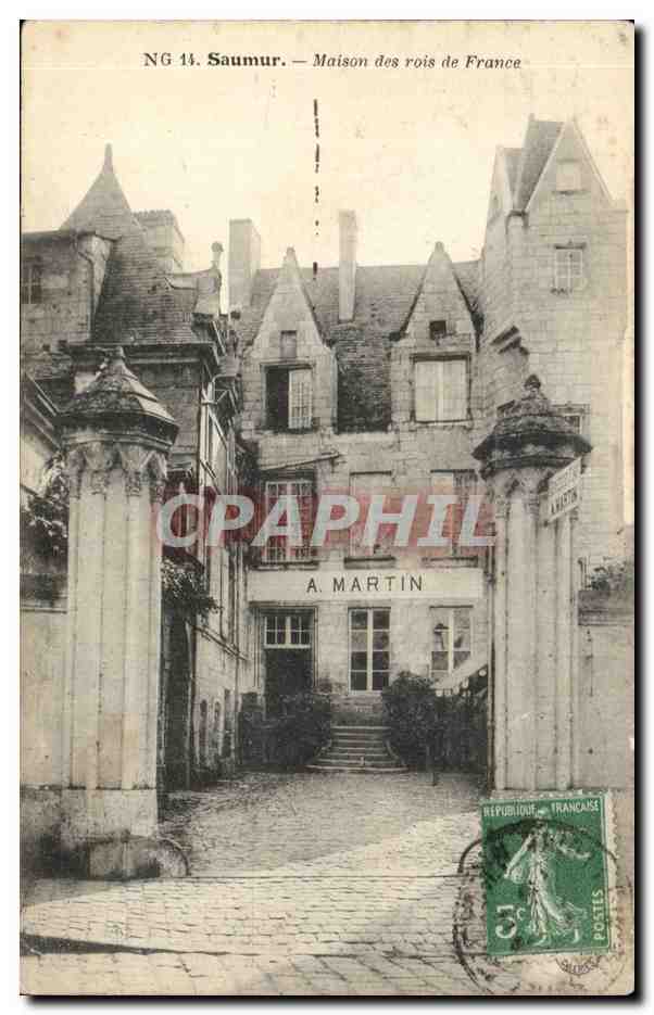 Saumur CPA Maison des rois de France