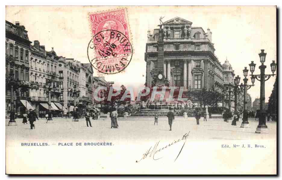 CPA Bruxelles Place de Brouckere