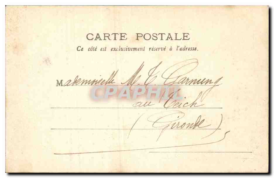 Femme et enfant près d'un étang — Montbord — éditeur inconnu — Verso