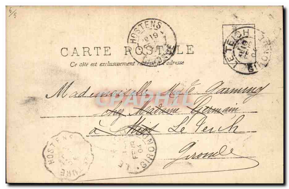 Jeune couple en scène — V. A chacun sa part. — AS, éditeur inconnu — Reverso