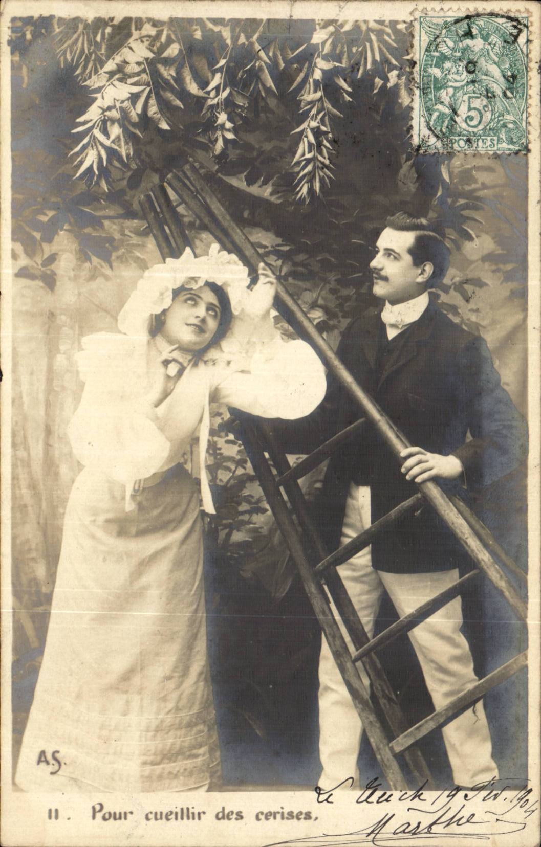 Pour cueillir des cerises — AS. — Éditeur AS, n°11