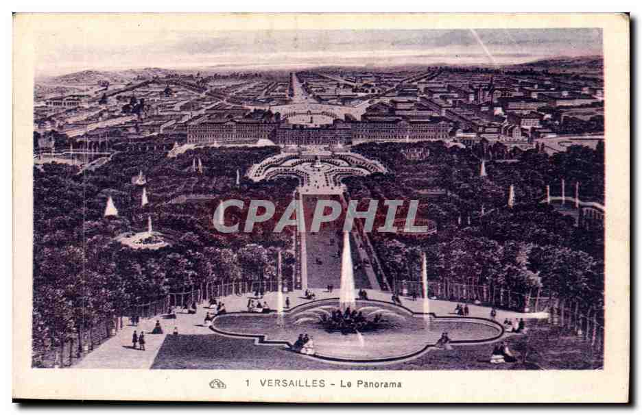 CPA Versailles Le panorama