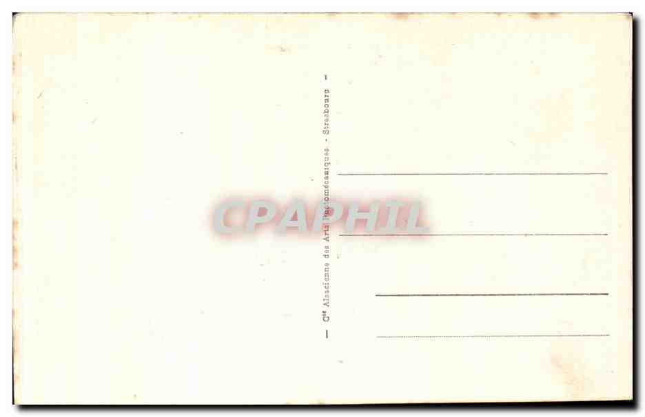 CPA Versailles Le panorama — Verso