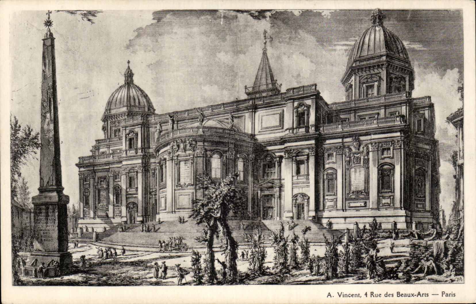 CPA Ville antique imaginaire Antiquite 