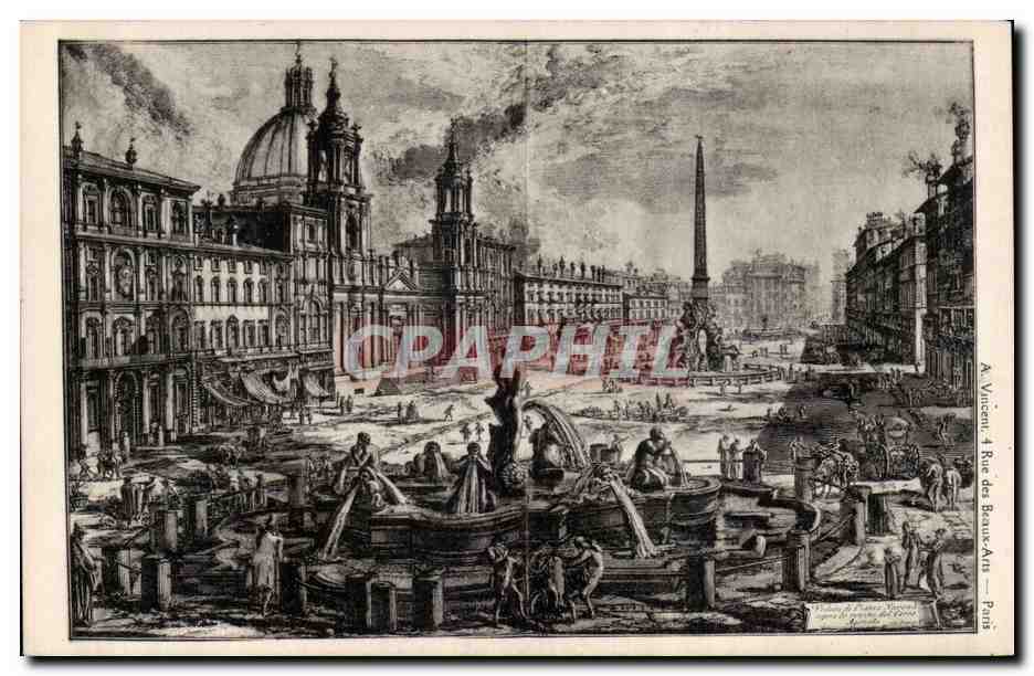 CPA Ville antique imaginaire Antiquite 