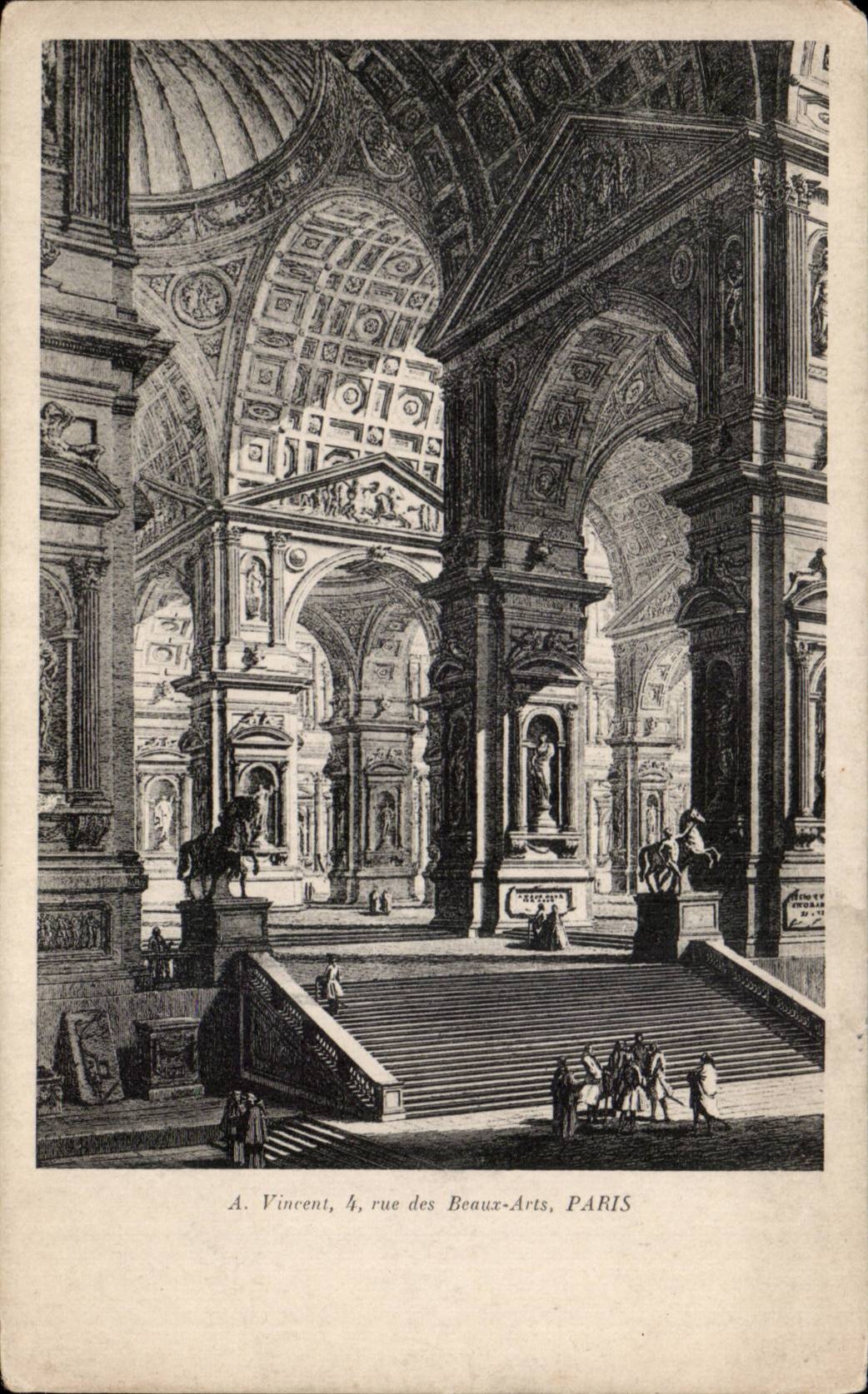 CPA Ville antique imaginaire Antiquite 