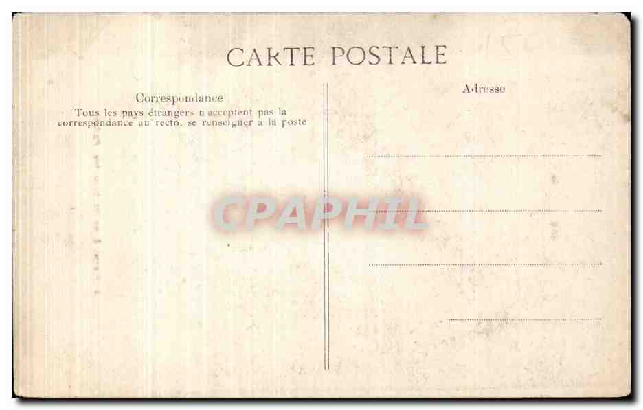 CPA Ville antique imaginaire Antiquite  — Rückseite