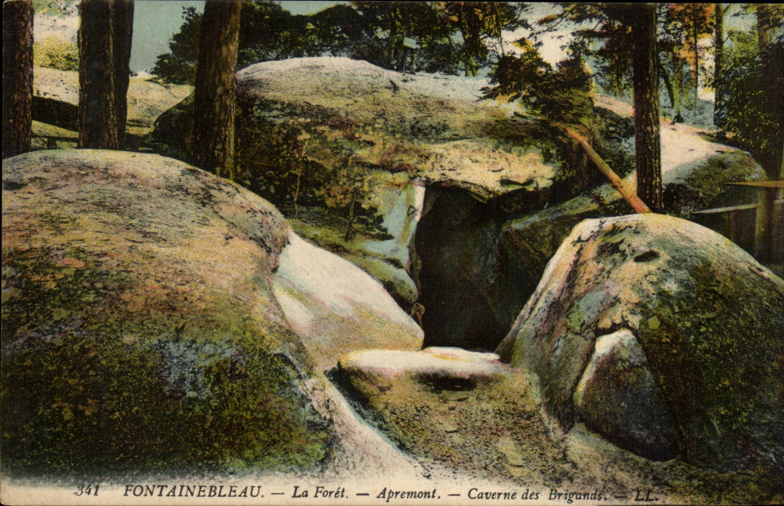 Fontainebleau — La Foresta — Apremont — Grotta dei Briganti — LL. n°341